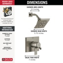 Delta T17299-SS-PR 17 Series Shower Only Trim