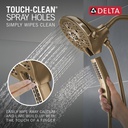 Delta T17489-CZ-PR Tetra 17 Series Tub Shower Trim