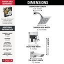 Delta T17499-PR 17 Series Tub And Shower Trim