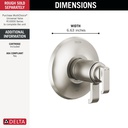 Delta T17T089-SS-PR Tetra 17T Series Valve Only