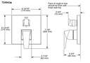 Delta T24843-SS-PR Integrated Diverter Trim 14S 3 Setting