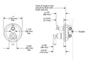 Delta T24897-CZ Monitor(R) 14 Series With 3 Setting Diverter Trim 