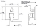 Delta T24943-PR Integrated Diverter Trim 14S W/6 Setting