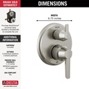 Delta T24971-SS-PR 14S Integrated Diverter Trim 6 Setting