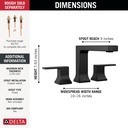 Delta T2737-BL Roman Tub Trim 3 Hole