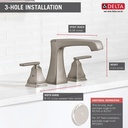 Delta T2764-SS Ashlyn Roman Tub Trim 