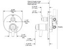 Delta T27T859-BL Monitor(R) Tempassure(R) 17T Series Valve With 3 Setting Div