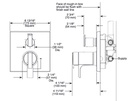 Delta T27T867-CZ Monitor(R) Tempassure(R) 17T Series Valve With 3 Setting Div