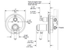 Delta T27T897-CZ Monitor(R) Tempassure(R) 17T Series Valve With 3 Setting Div