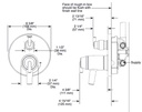 Delta T27T959-BL Monitor(R) Tempassure(R) 17T Series Valve With 3 Setting Div