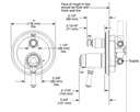 Delta T27T997-CZ Monitor(R) Tempassure(R) 17T Series Valve With 3 Setting Div
