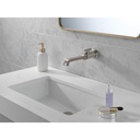 Delta T3589LF-SS-PR-WL Tetra Single Handle Wall Mount Bathroom Faucet