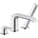 Delta T3763 Kitano 3-Hole Roman Tub W/ Handshowertrim
