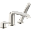 Delta T3763-SS Kitano 3-Hole Roman Tub W/ Handshowertrim