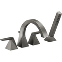 Delta T4746-KS-PR 4-Hole Roman Tub W/ Handshower Trim