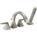 Delta T4746-SS-PR 4-Hole Roman Tub W/ Handshower Trim
