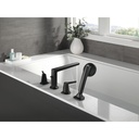 Delta T4771-BL 4-Hole Roman Tub Trim With Hand Shower