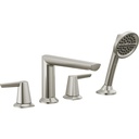 Delta T4771-SS-PR 4-Hole Roman Tub Trim With Hand Shower