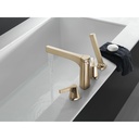 Delta T4774-CZ Zura 4-Hole Roman Tub With Handshower Trim 