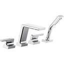 Delta T4799-PR 4 Hole Roman Tub Faucet Shower 2L