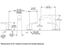 Delta T5722 Classic Roman Tub Trim 