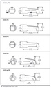Delta U1075-PK Diverter Tub Spout 