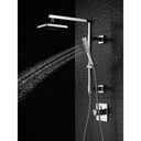 Delta U495D-69-PK 69" 90" Extendible Hose, Chrome 