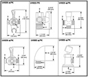 Delta U4980-PK Supply Elbow 1/2 Inch Connection 