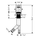 Hansgrohe 04214670 Air Gap