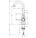 Hansgrohe 04217830 Talis C Bar Kitchen Faucet