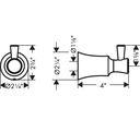 Hansgrohe 04788670 Hook