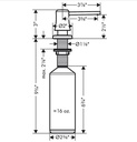 Hansgrohe 04796830 Soap Dispenser