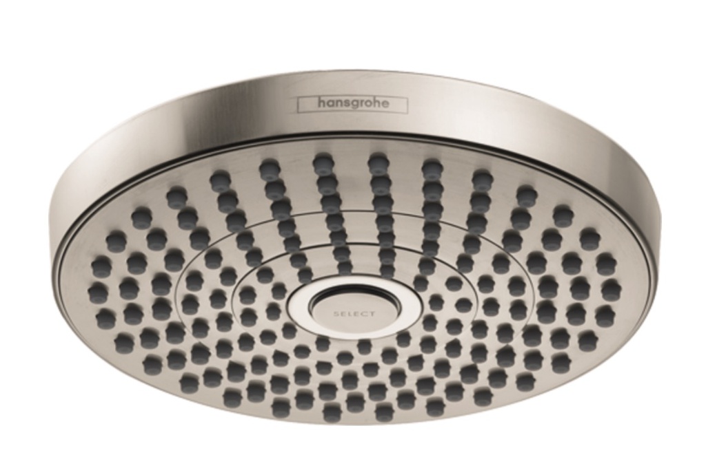 Hansgrohe 04825820 Showerhead 180 2-Jet 2.5 Gpm