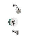 Hansgrohe 04906000 Pressure Balance Tub/Shower Set With Rough 2.5 Gpm