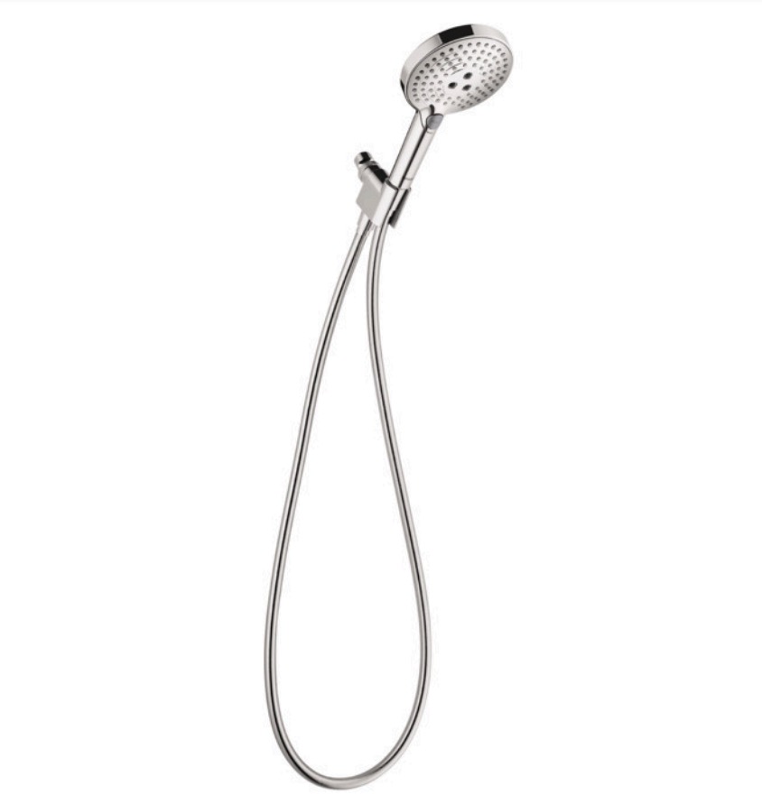 Hansgrohe 04913000 Handshower Set 120 3-Jet Powderrain 2.5 Gpm