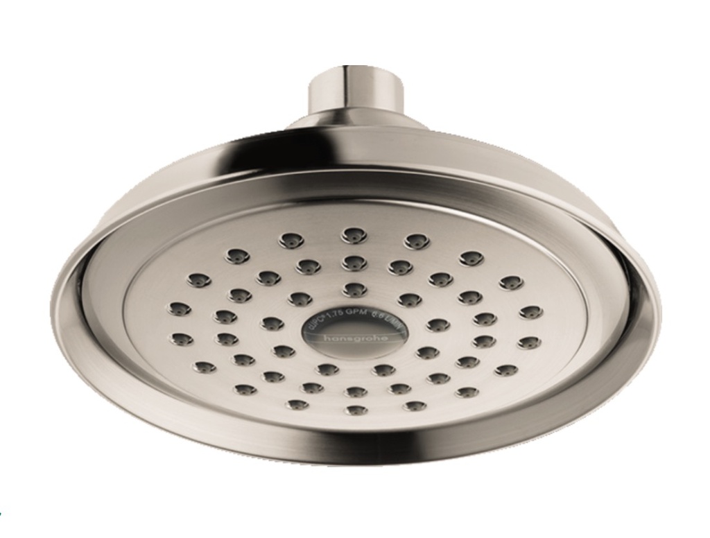 Hansgrohe 04933820 Showerhead 150 1-Jet 2.5 Gpm