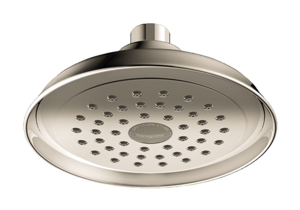Hansgrohe 04933830 Showerhead 150 1-Jet 2.5 Gpm