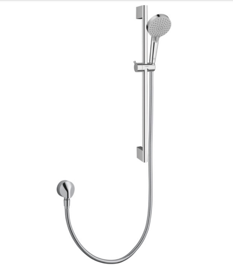 Hansgrohe 04969000 Wallbar Set 100 Vario-Jet 24" 2.5 Gpm