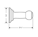 Hansgrohe 06099920 Robe Hook
