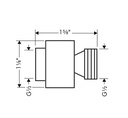 Hansgrohe 06510820 Vacuum Breaker