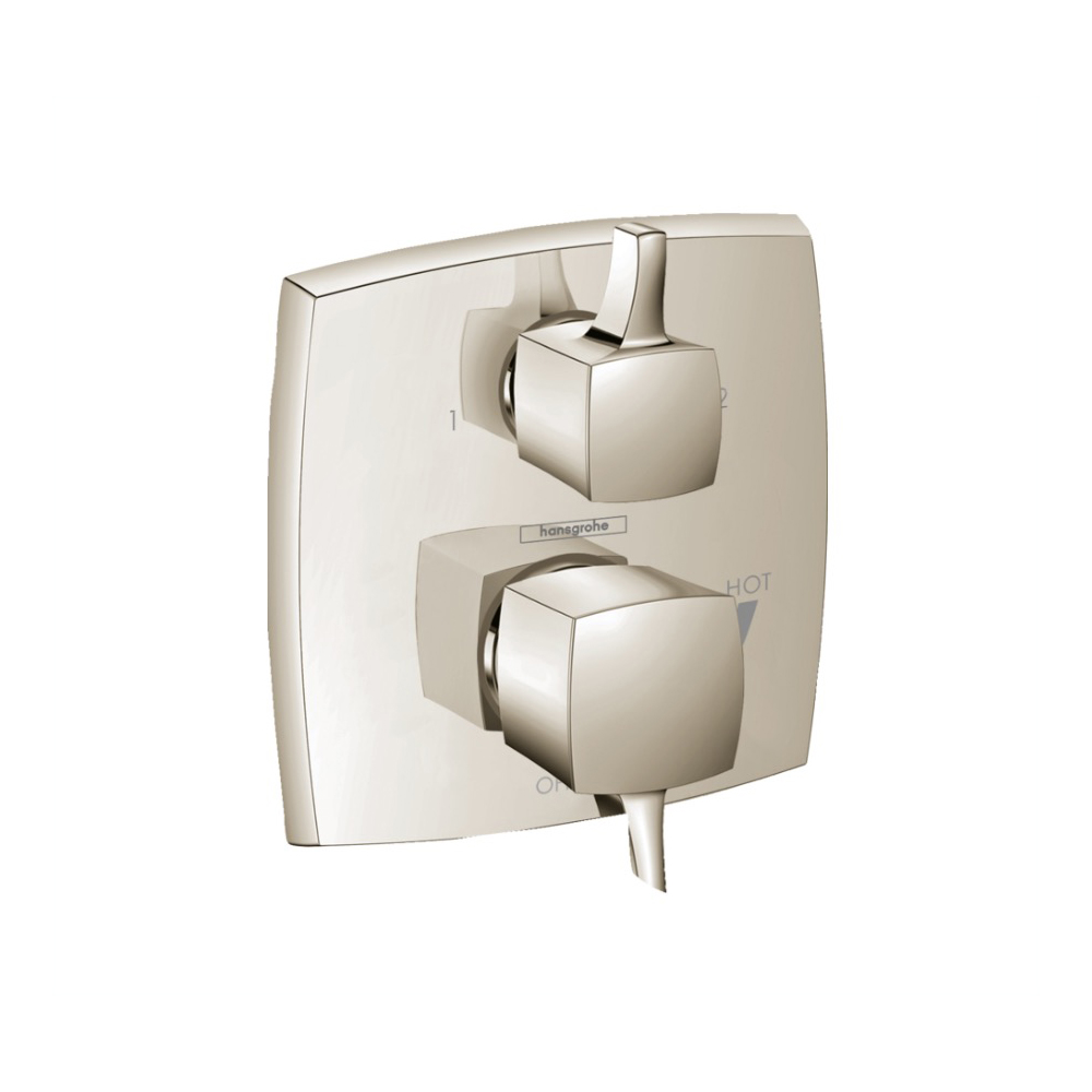 Hansgrohe 15865831 Pressure Balance Trim Classic Square With Diverter