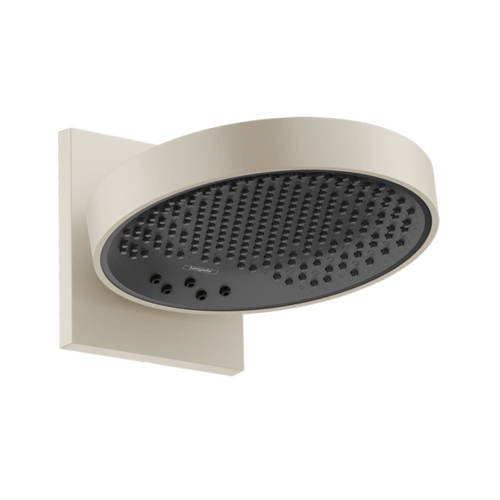 Hansgrohe 26232821 Showerhead 250 3-Jet With Wall Connector Trim 2.5 Gpm