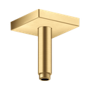 Hansgrohe 26437251 Extension Pipe For Ceiling Mount Square 4"