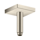 Hansgrohe 26437821 Extension Pipe For Ceiling Mount Square 4"