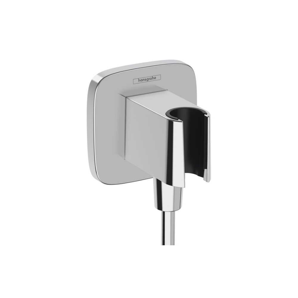 Hansgrohe 26887001 Wall Outlet With Handshower Holder