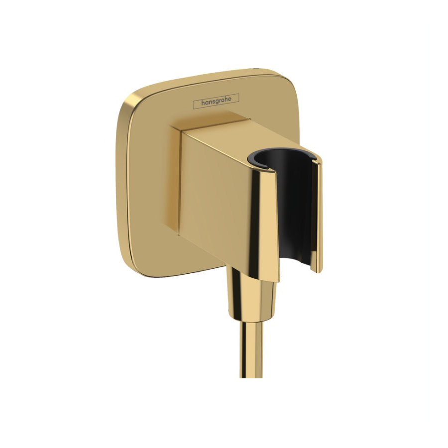 Hansgrohe 26887991 Wall Outlet With Handshower Holder