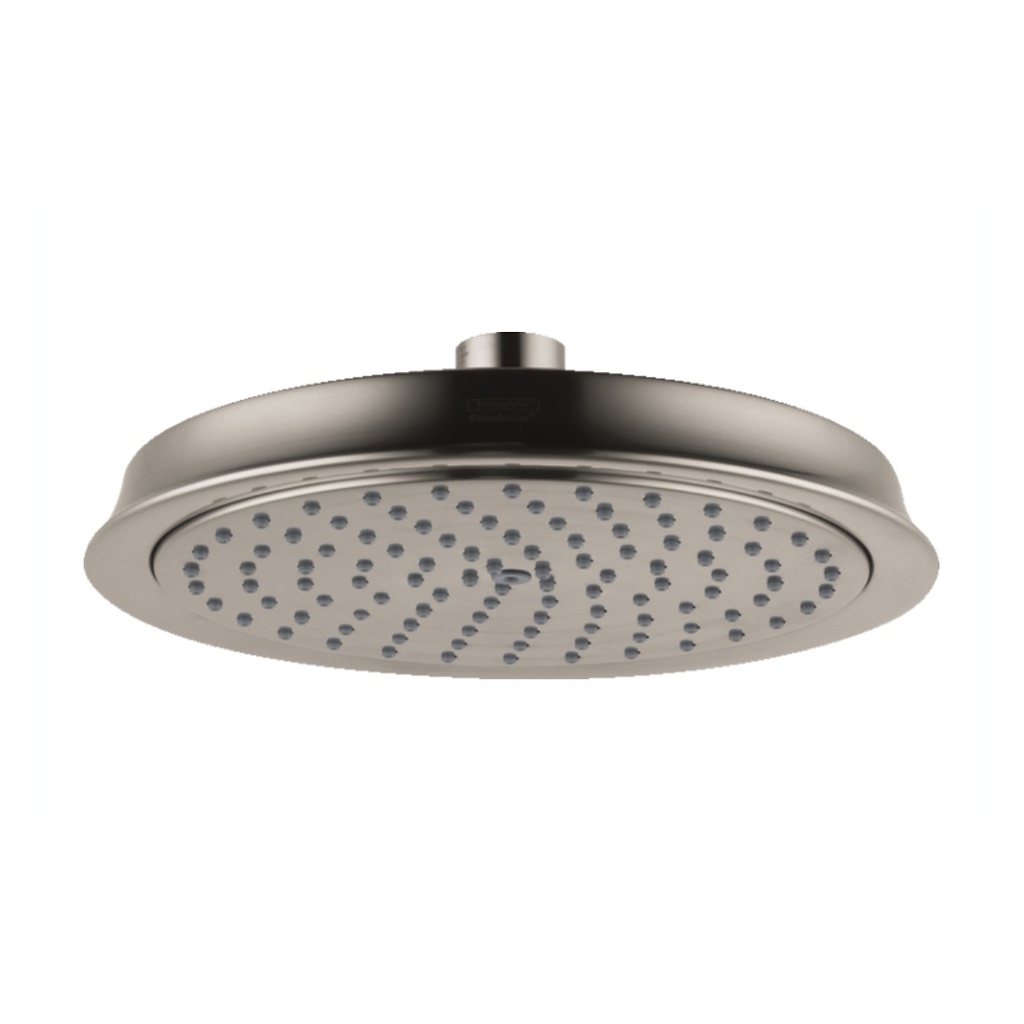 Hansgrohe 26924821 Showerhead 180 1-Jet Rain 1.75 Gpm