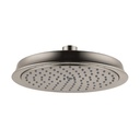 Hansgrohe 26924821 Showerhead 180 1-Jet Rain 1.75 Gpm