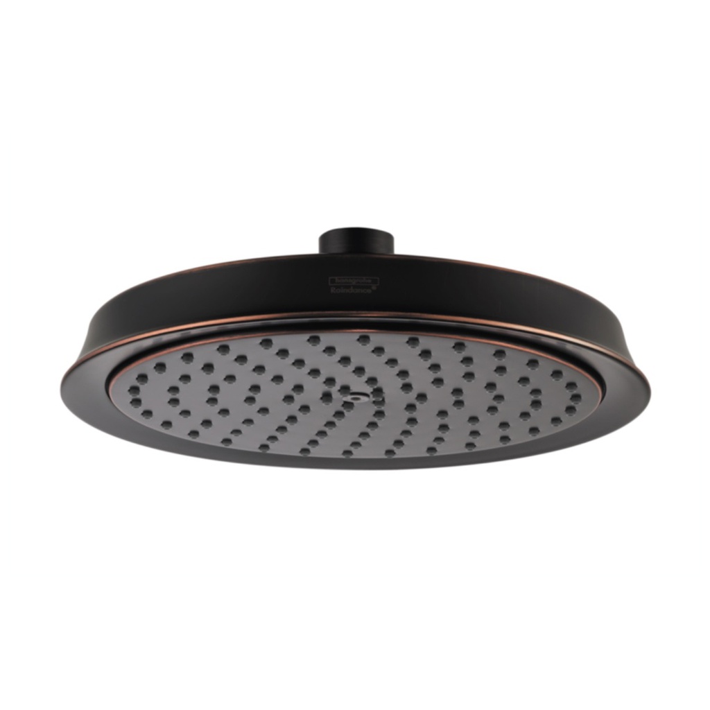 Hansgrohe 26924921 Showerhead 180 1-Jet Rain 1.75 Gpm