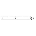 Hansgrohe 27904670 Wall Bar 28"